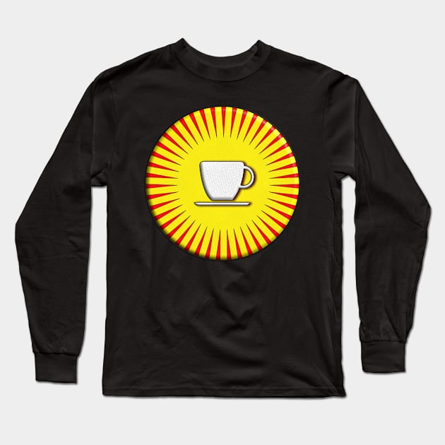 Coffee Long Sleeve T-Shirt by crunchysqueak